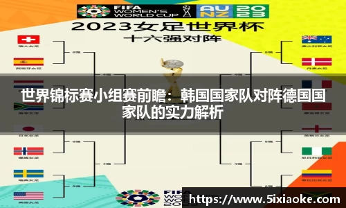 世界锦标赛小组赛前瞻：韩国国家队对阵德国国家队的实力解析